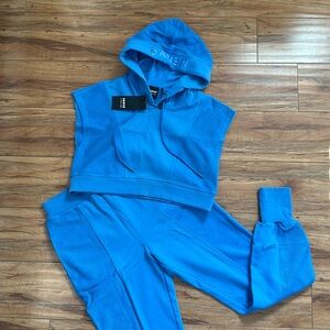 NWT Herve Leger Blue Set Size Small